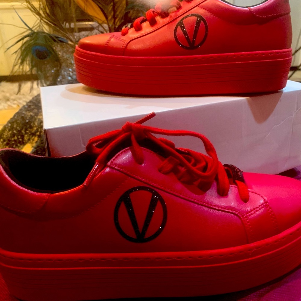 Brand New !!! Never Worn!!!! Valentino sneakers don’t pass this deal up amazing!